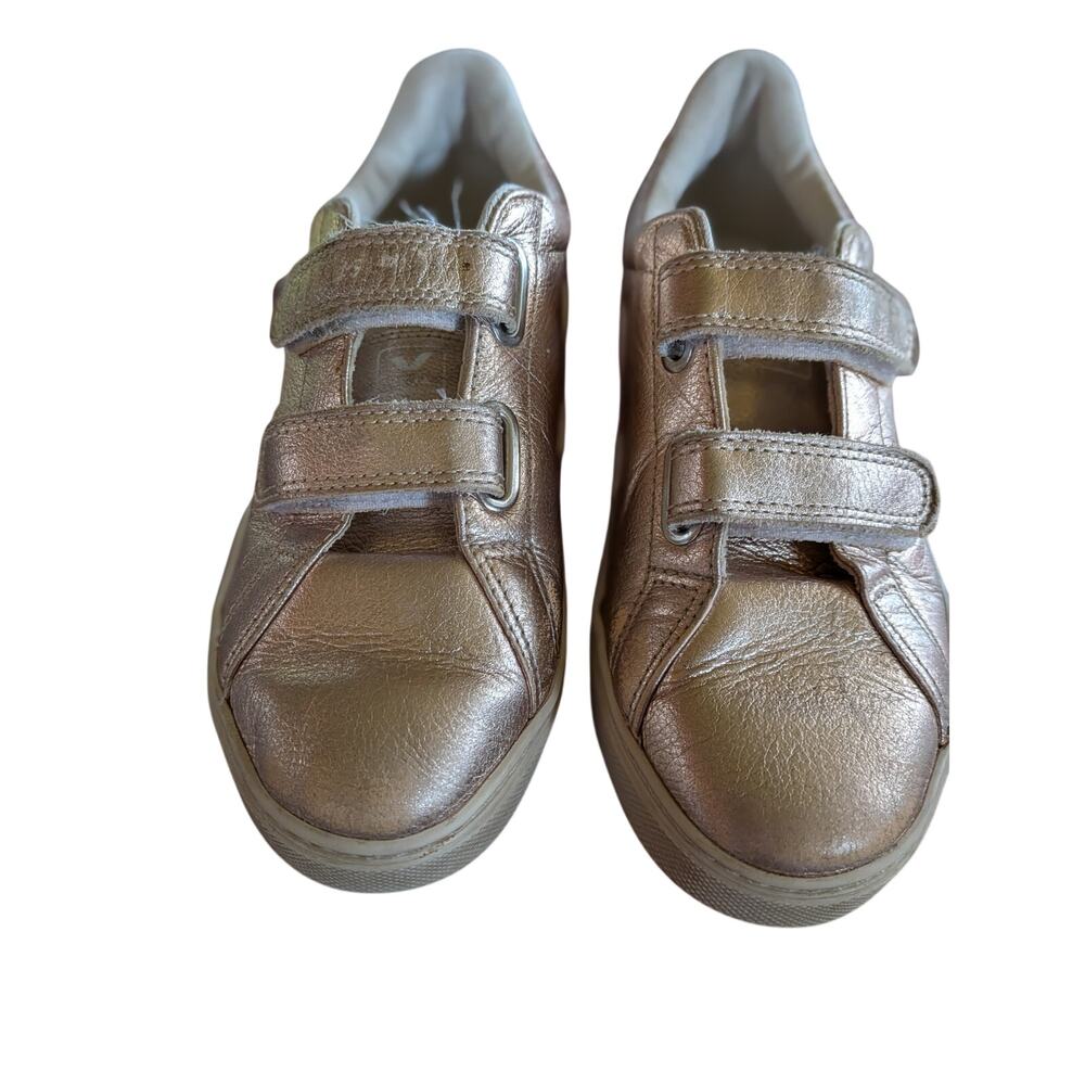 Gold veja shoes